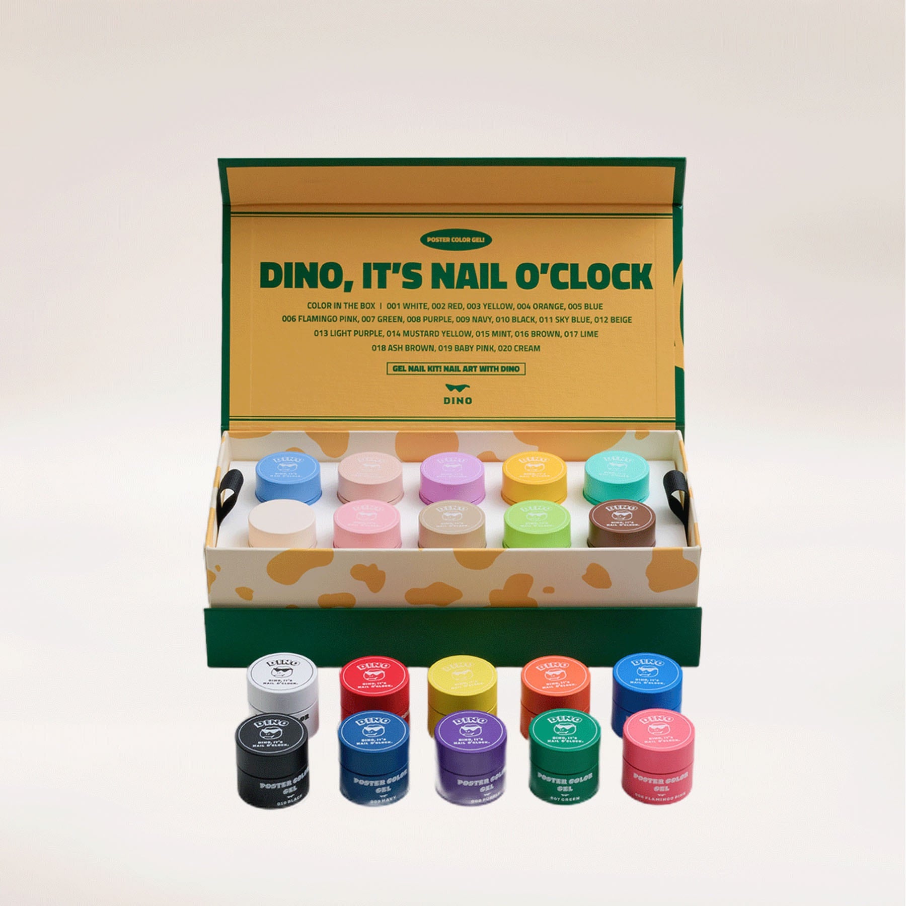 DINO, IT'S NAIL O'CLOCK / 受注販売(6月末前後納期)】Dino Poster