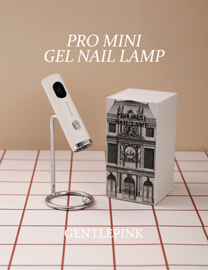 【GENTLE PINK / 受注販売(8月中旬前後納期)】Pro Mini Gel Nail Lamp