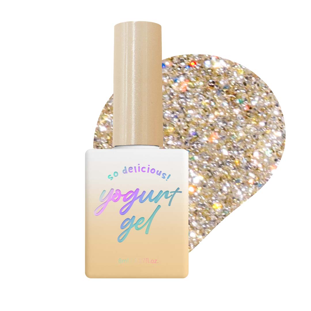 [YOGURT] 'New Things' Glitter Gel G20 Gold Sand