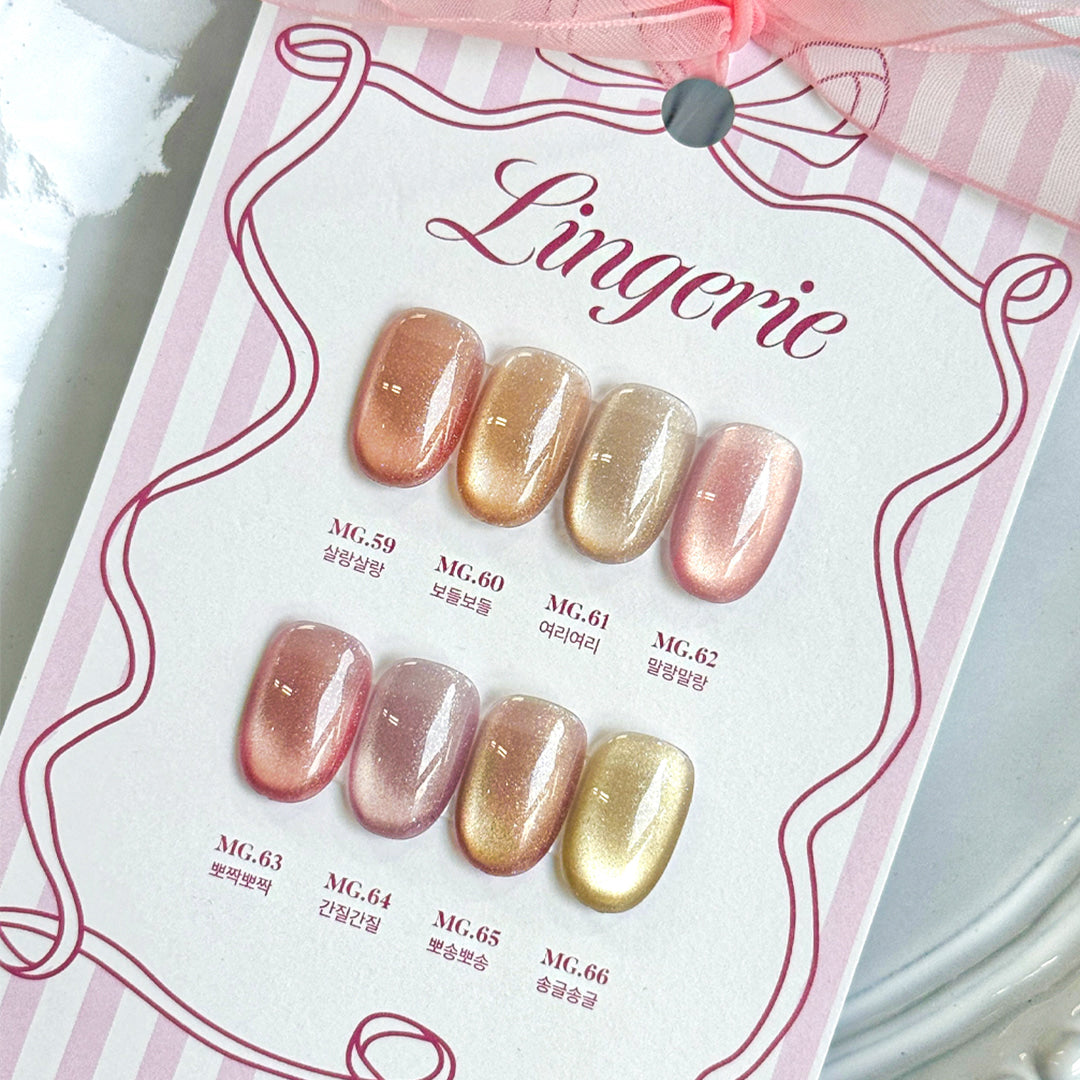 [YOGURT] 'Lingerie' Magnetic Gel 8-piece set