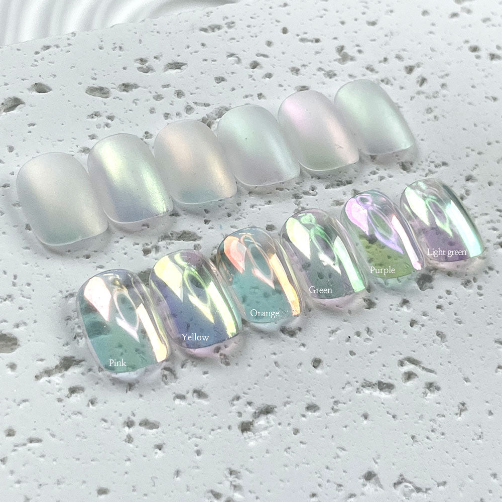 6 types of Pure Rainbow Mirror Powder