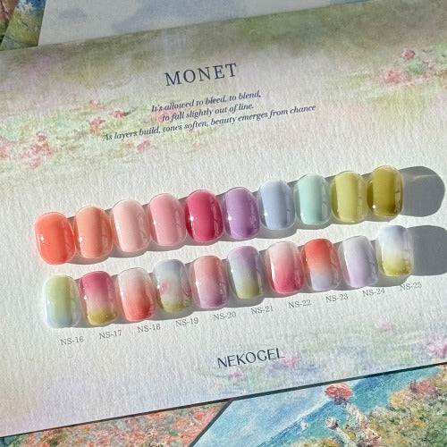 【NEKOGEL / 受注販売(8月末前後納期)】10 Monet Types