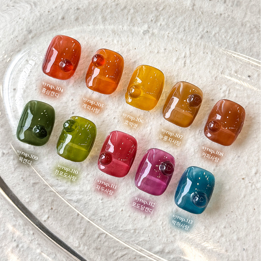 [YOGURT] Pumpkin Candy Syrup Gel Set of 10