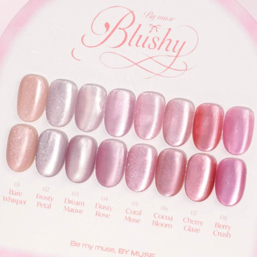 BY MUSE Blushy collection 8 colors