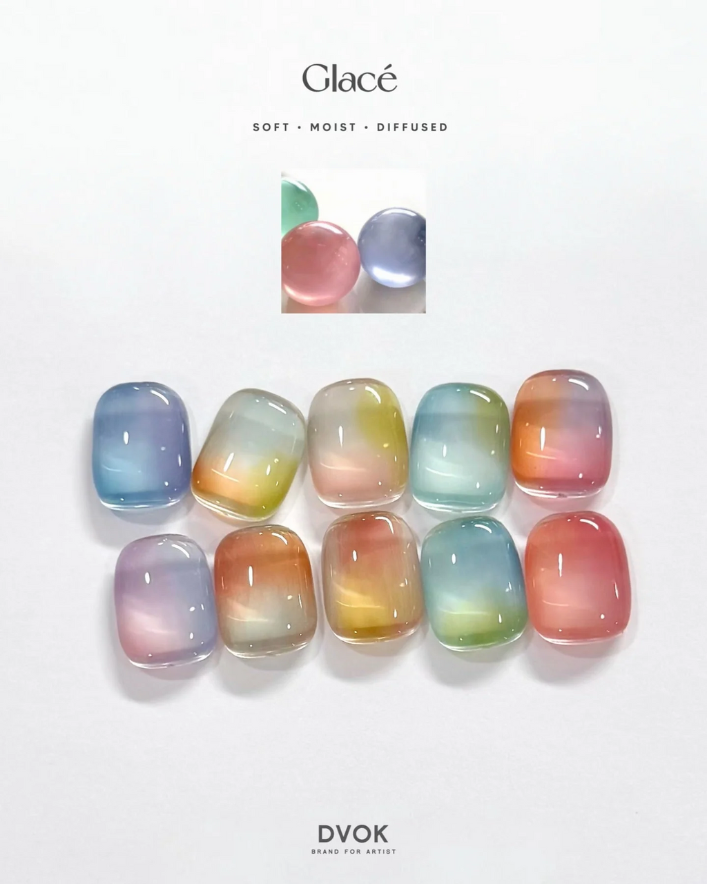 【DVOK / 受注販売(9月中旬前後納期)】Glacé Collection (30pcs)