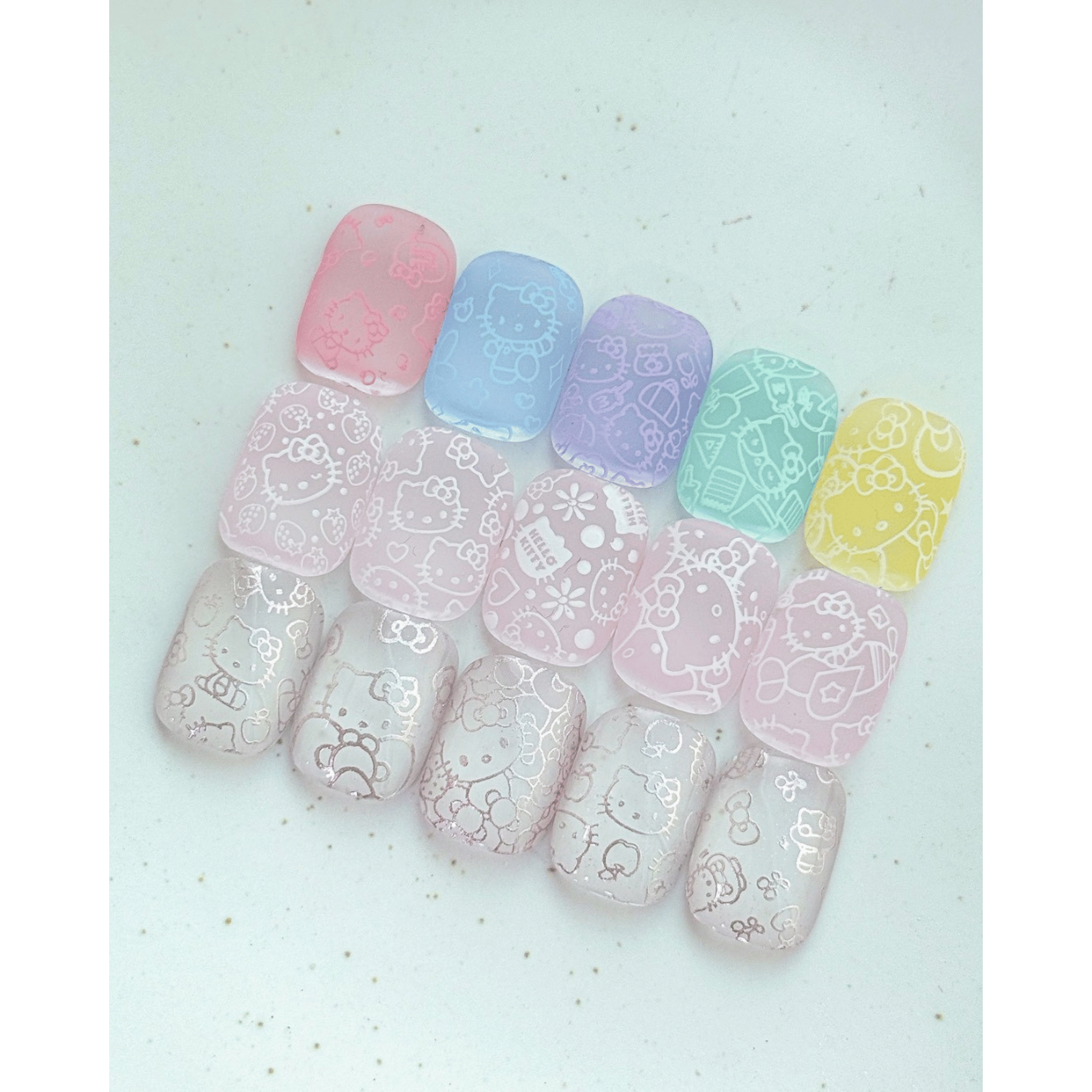 【受注販売(6月中旬前後納期)】キティネイルプレート