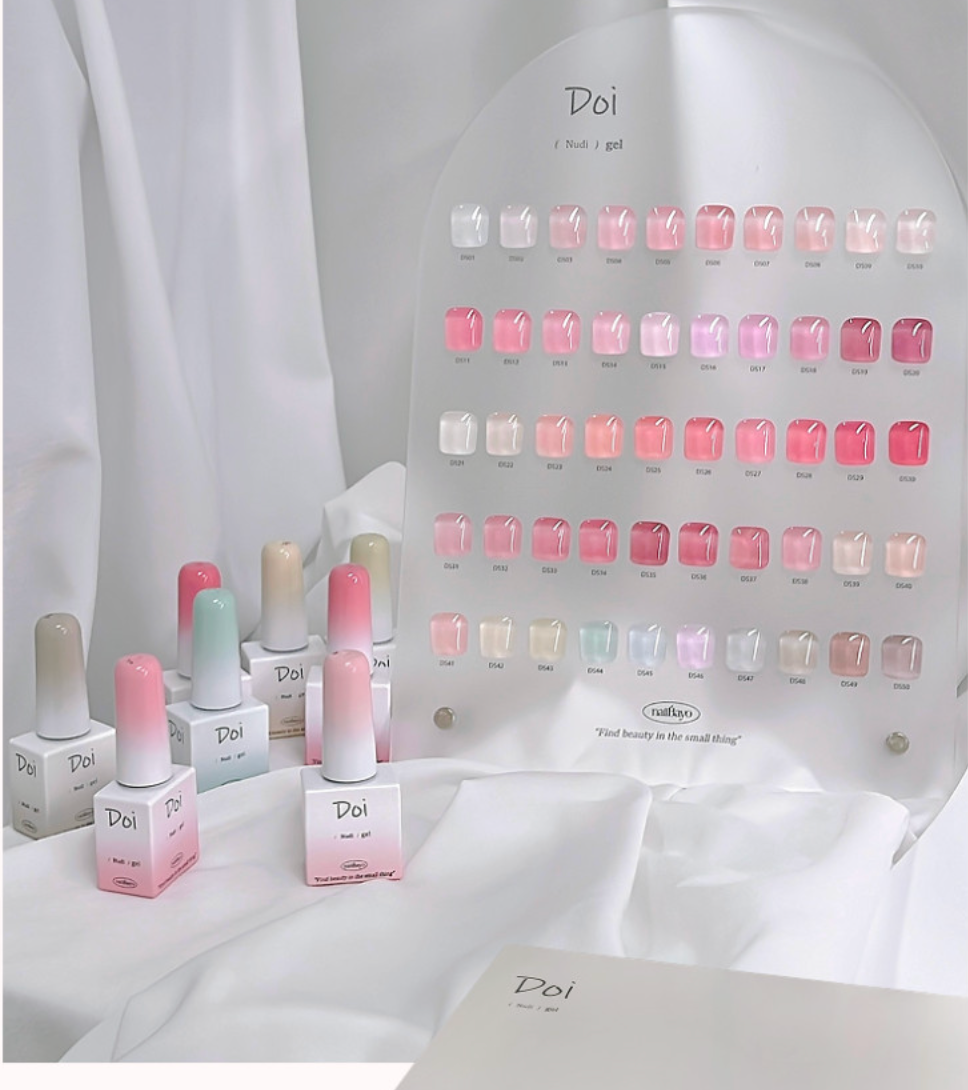 【Nailbayo / 受注販売(9月中旬前後納期)】50 Types Nailbayo Doi Nudy Gel 10ml Syrup Gel Collection