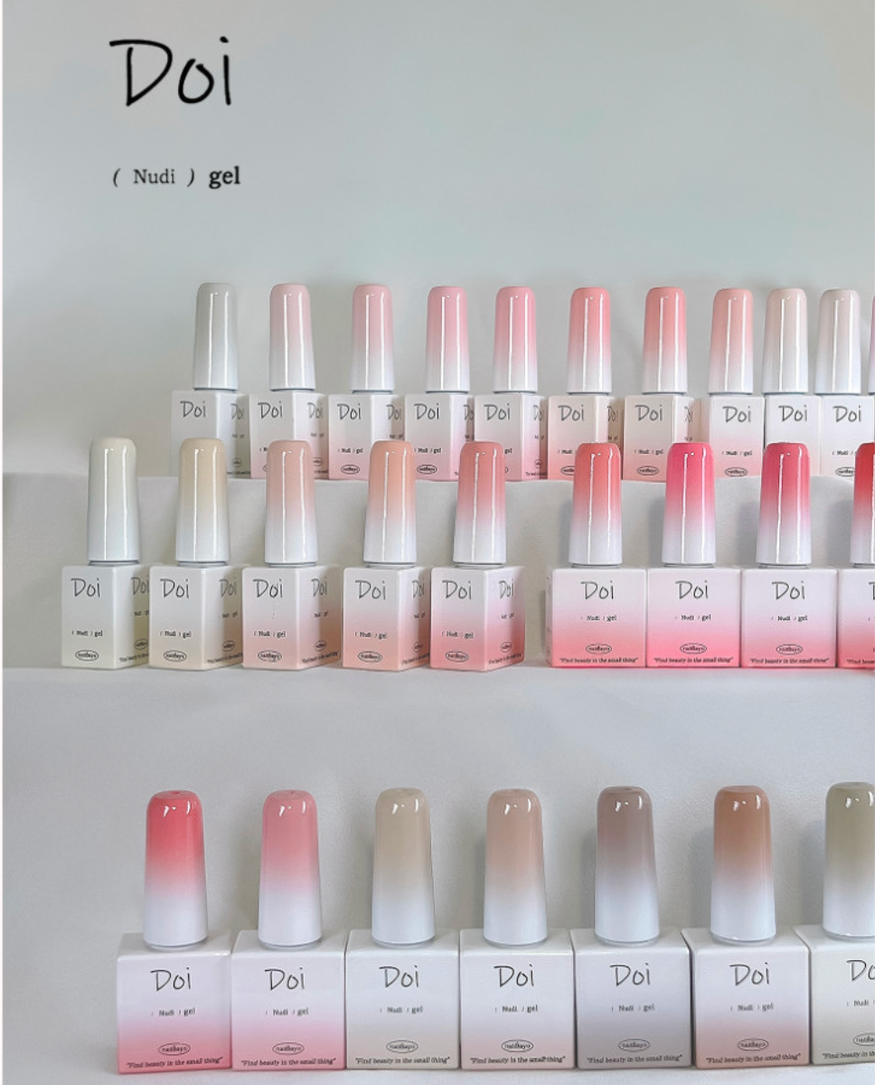 【Nailbayo / 受注販売(9月中旬前後納期)】50 Types Nailbayo Doi Nudy Gel 10ml Syrup Gel Collection