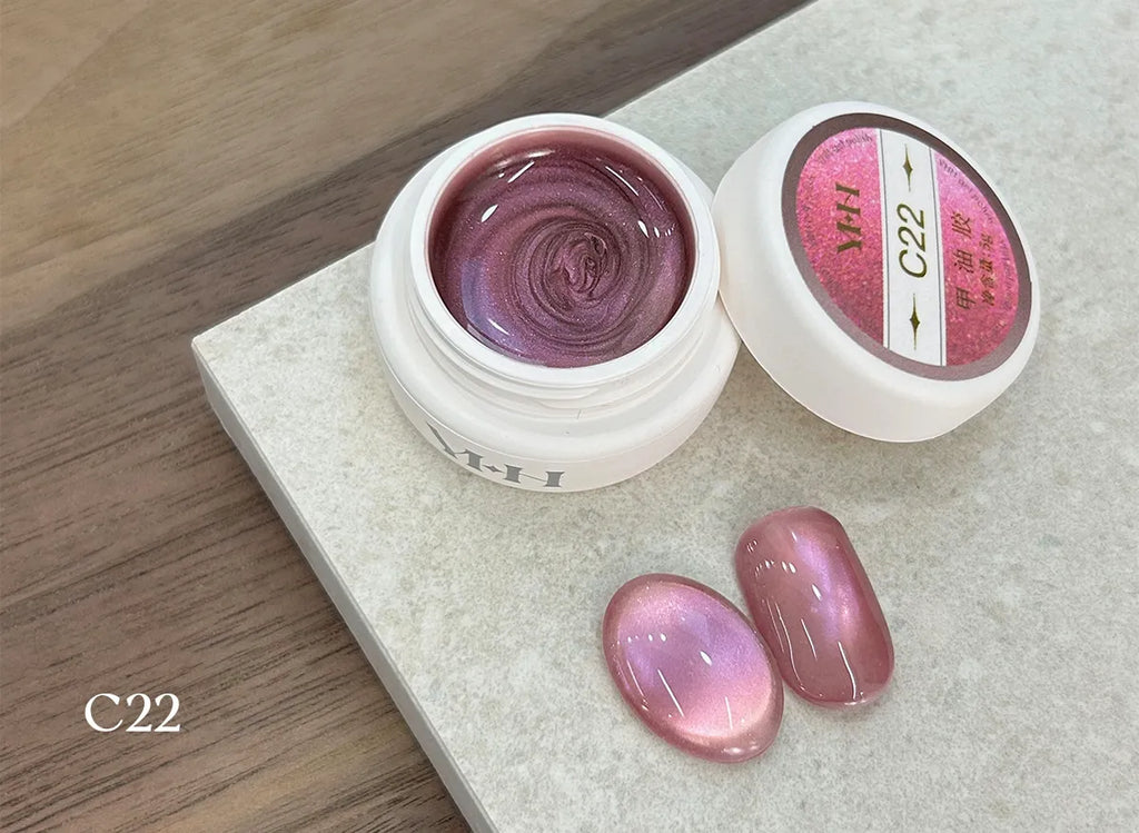 【YHH NAIL / 受注販売(7月中旬前後納期)】Sakura Four Seasons Cat's Eye Collection 5g C01-C40