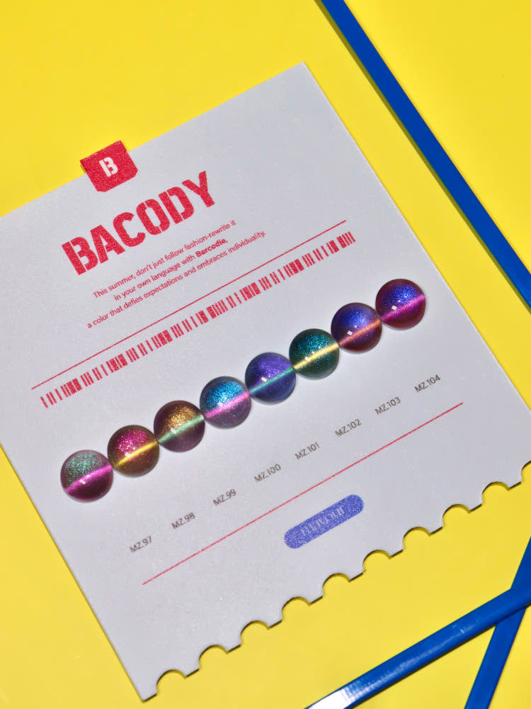 【Mayour】Mayur Barcode Color Magnetic Gel 8-piece set
