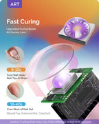 【Melody Susie / 受注販売(8月中旬前後納期)】High-Strength Aluminum Alloy Art01G Rechargeable LED/UV Nail Lamp