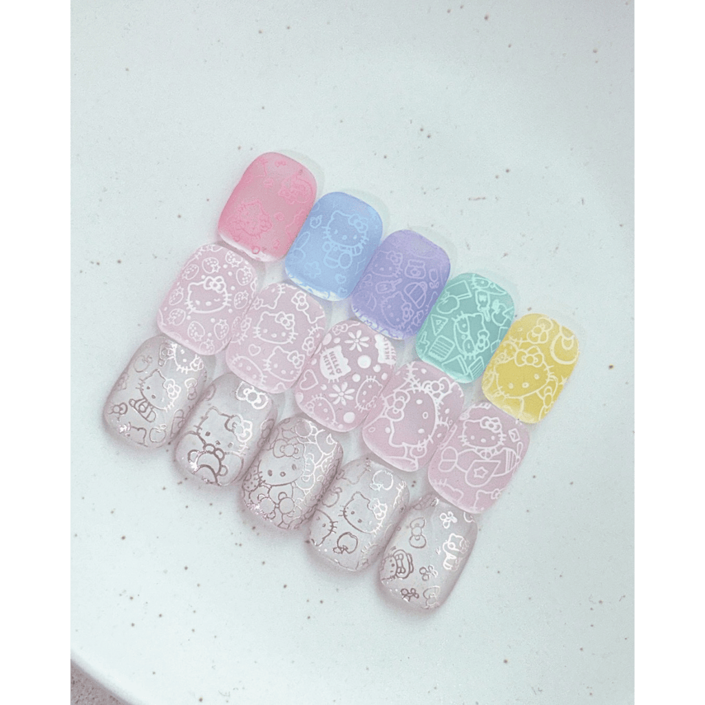 【受注販売(6月末前後納期)】キティネイルプレート