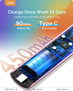 【Melody Susie / 受注販売(8月中旬前後納期)】High-Strength Aluminum Alloy Art01G Rechargeable LED/UV Nail Lamp