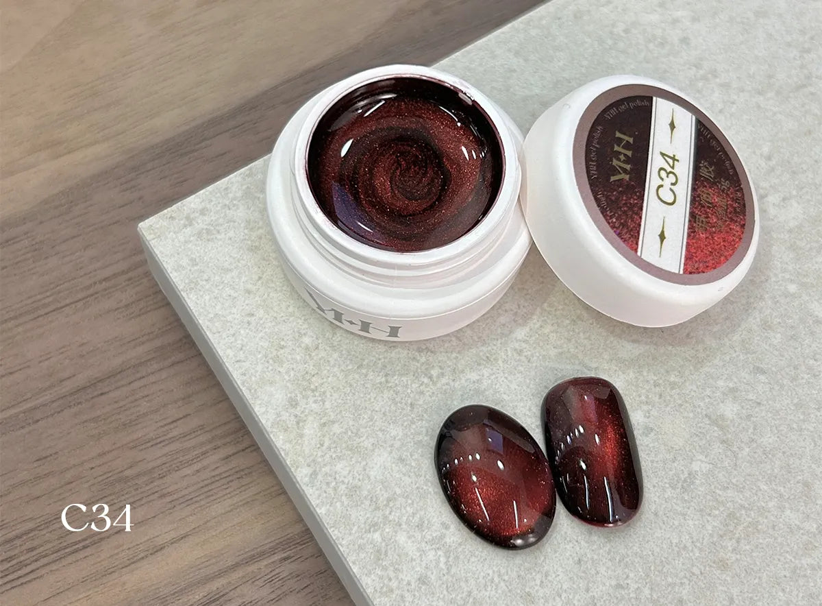 【YHH NAIL / 受注販売(7月中旬前後納期)】Sakura Four Seasons Cat's Eye Collection 5g C01-C40