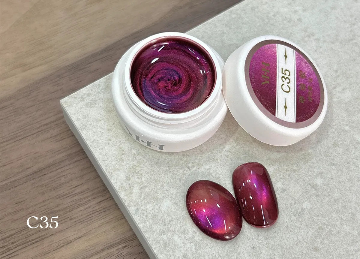 【YHH NAIL / 受注販売(7月中旬前後納期)】Sakura Four Seasons Cat's Eye Collection 5g C01-C40
