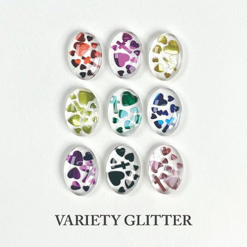 Variety Glitter 9-piece set