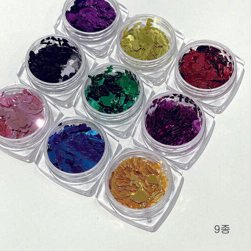 Variety Glitter 9-piece set