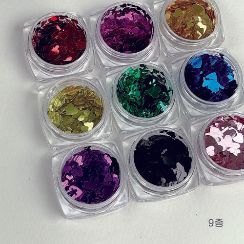 Variety Glitter 9-piece set