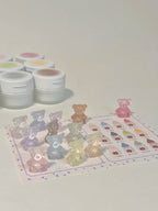 【AURA GLITTER / 受注販売(11月中旬前後納期)】Baby Milk Recipe 12-Piece Collection Easy Gradient Cushion Gel Sponge + Easy Picker Gradient