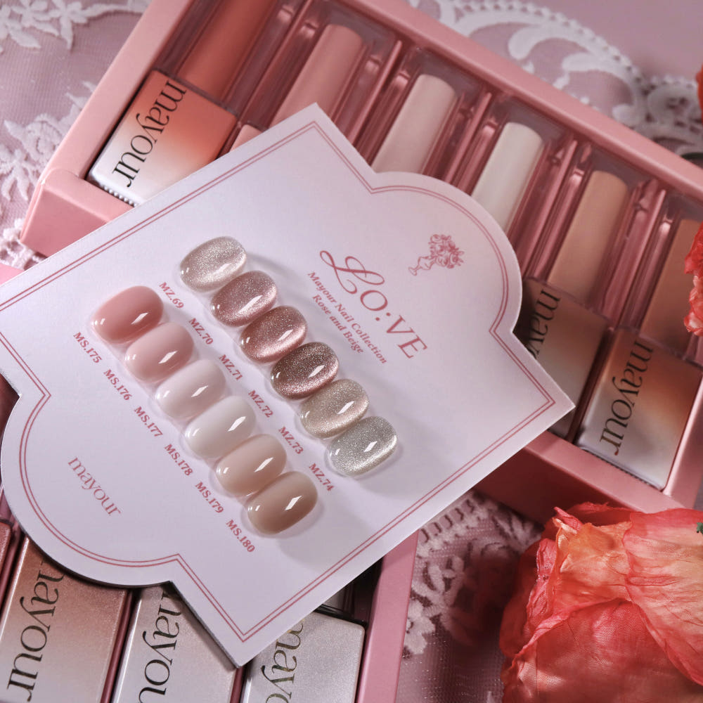 【Mayour】Mayur Love LO:VE Magnetic Gel Syrup Gel 12-piece set