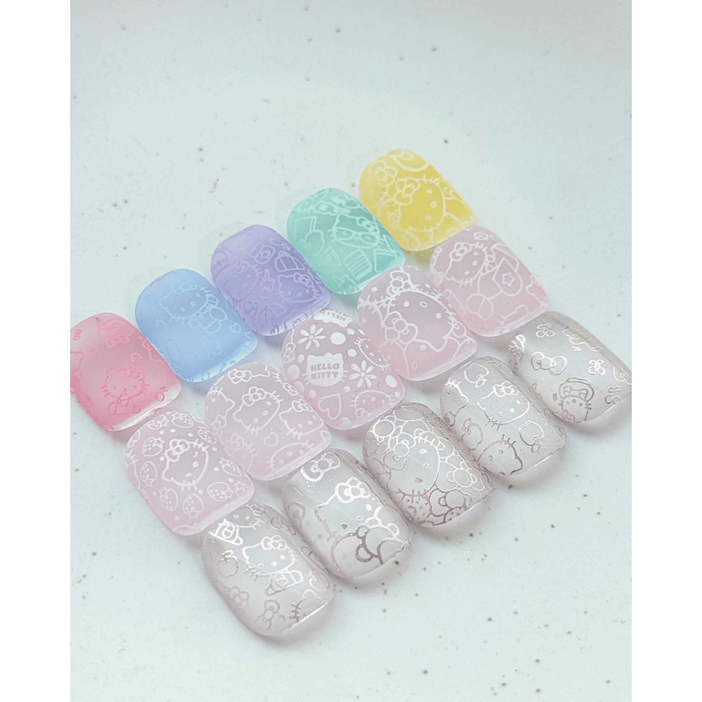 【受注販売(6月中旬前後納期)】キティネイルプレート