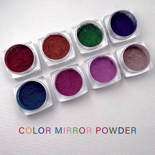 8 types of color mirror powder