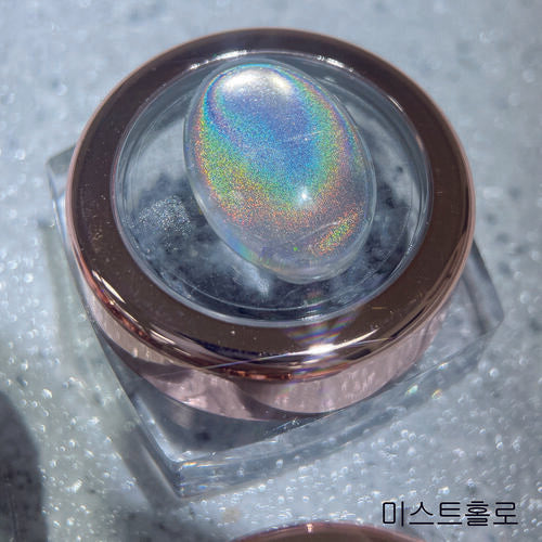Galaxy hologram mirror powder set of 2