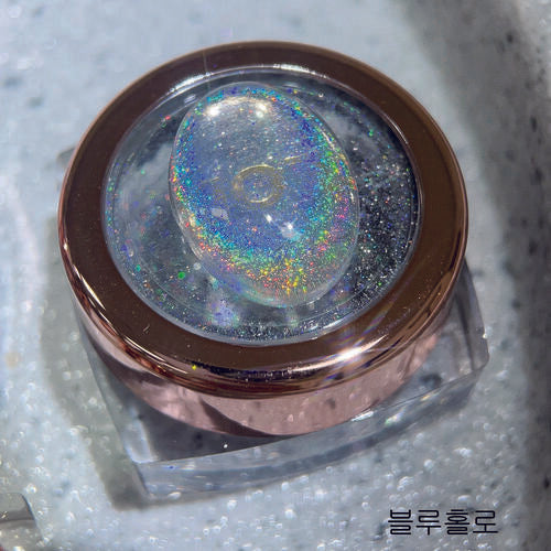 Galaxy hologram mirror powder set of 2