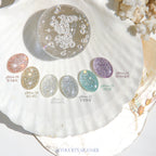 [YOGURT] 'New Things' Glitter Gel G21 White Beach