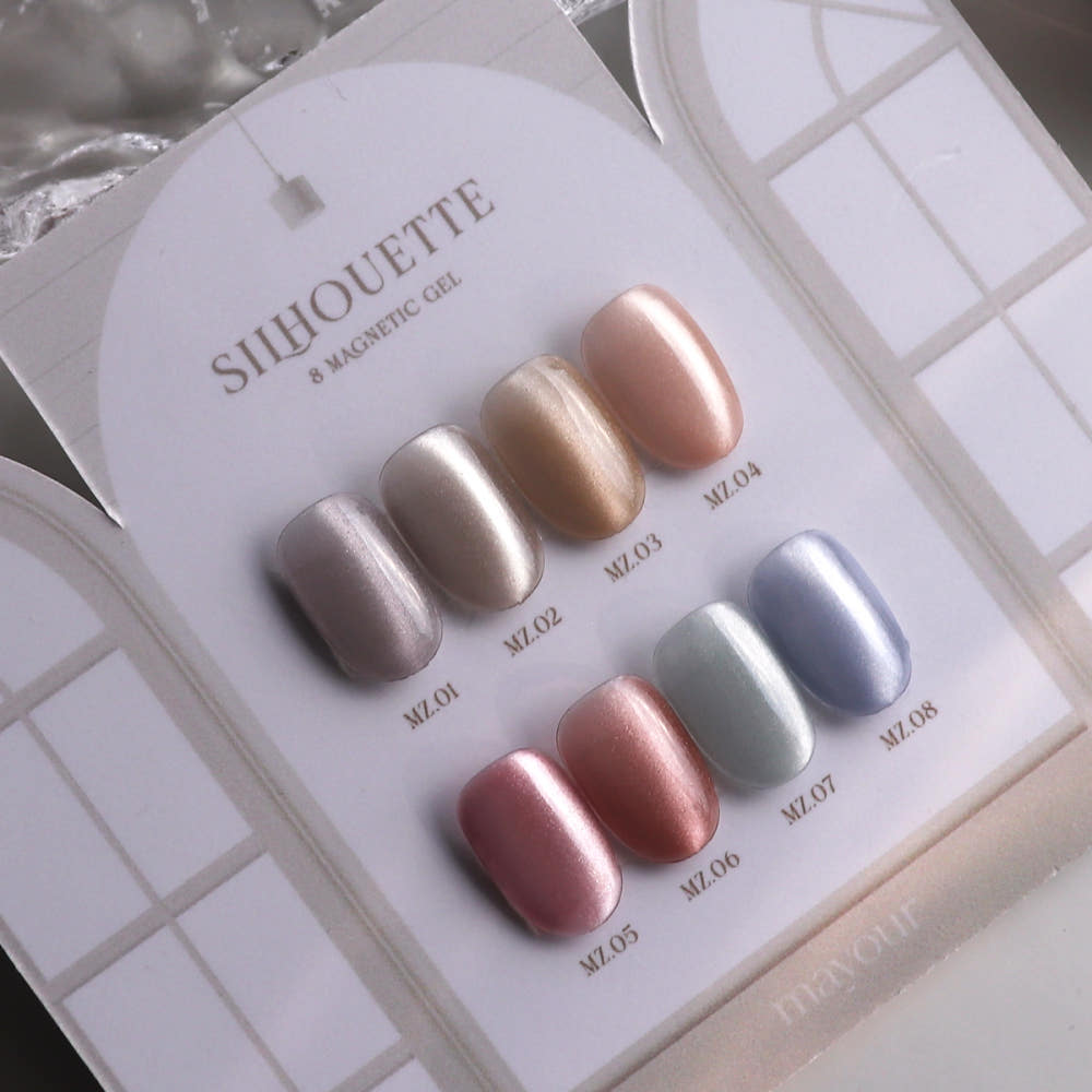 【Mayour】Mayur Silhouette Magnetic Gel 8-piece