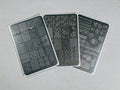 【A.Shining Moment / 受注販売(9月末前後納期)】Shining Lace Plate 3-Piece Set / Stamping Nail Plates, Nail Art