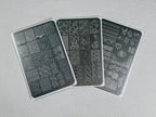【A.Shining Moment / 受注販売(6月末前後納期)】Shining Lace Plate 3-Piece Set / Stamping Nail Plates, Nail Art