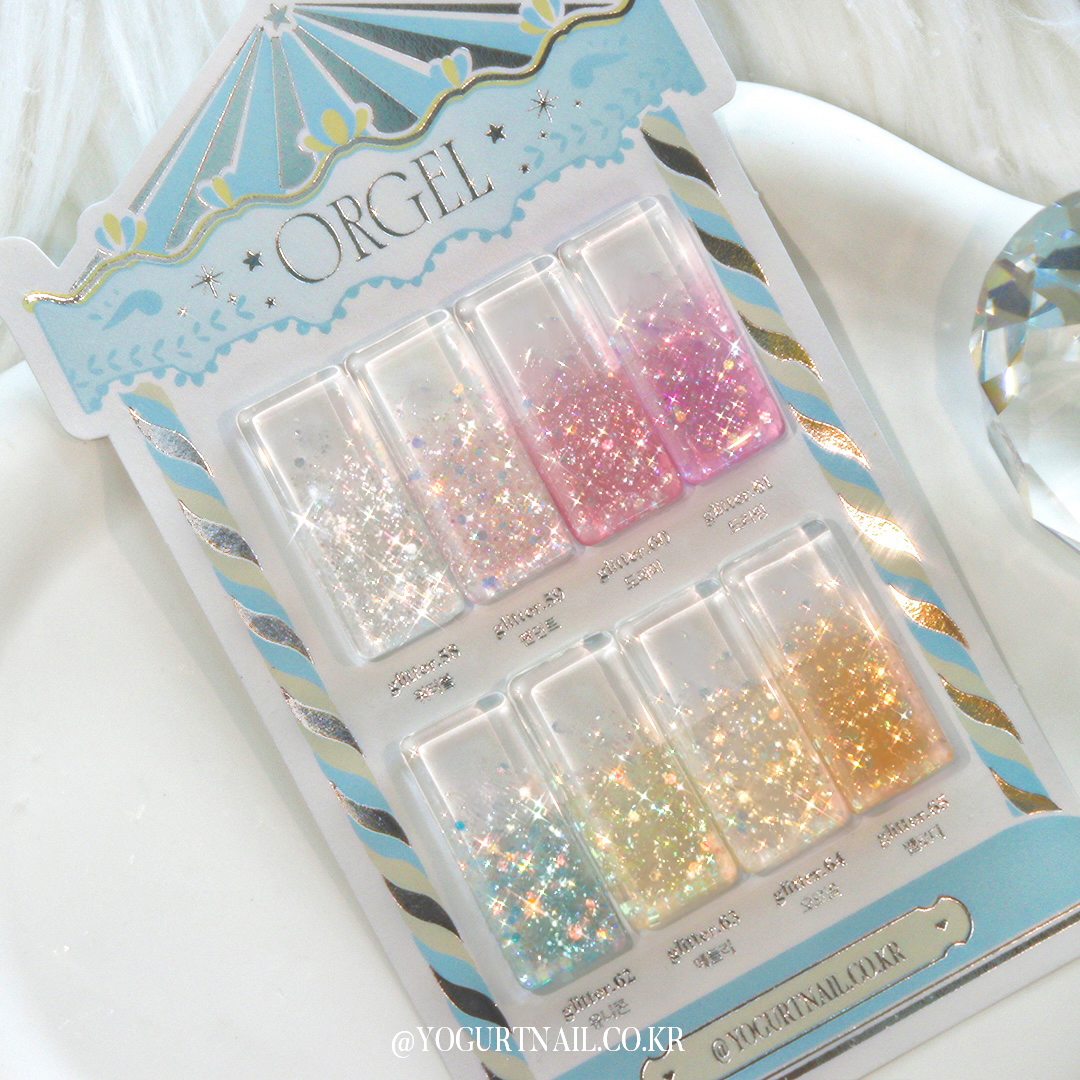 [YOGURT] 'Music Box' Glitter Gel Collection