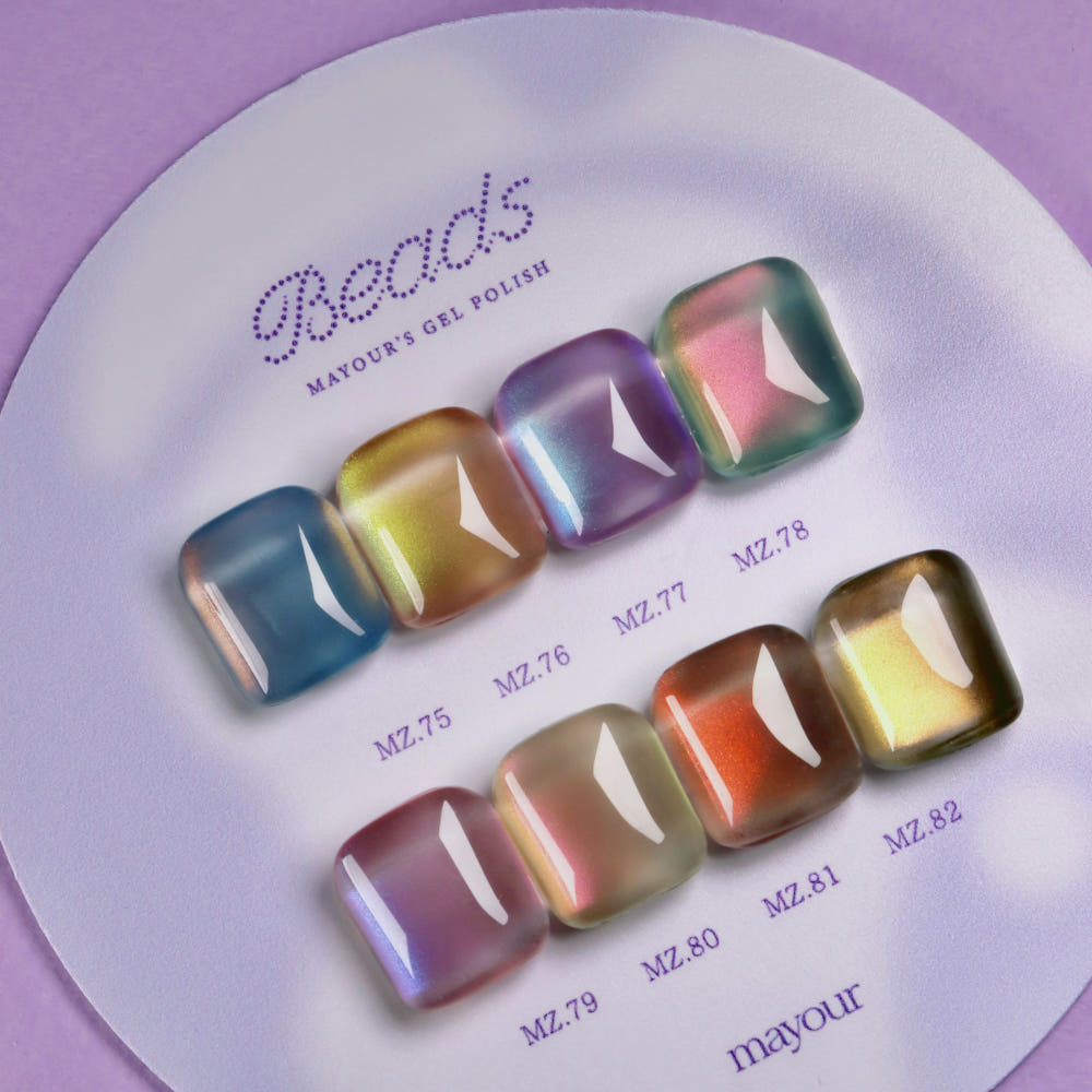 【Mayour】Mayur Beads Color Magnetic Gel 8-piece set