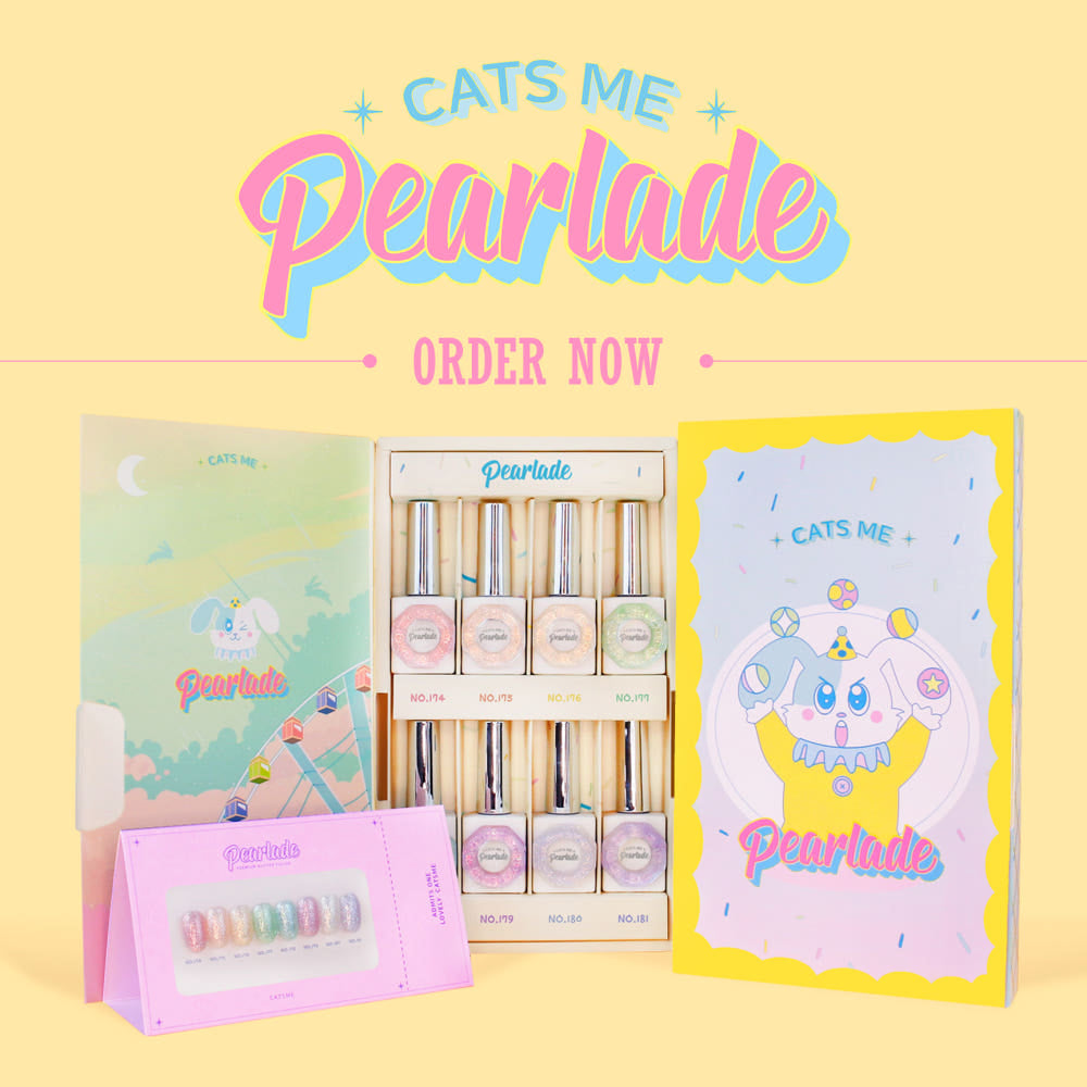 【CATS ME】Cats Mee Gel Parade 8-Piece Glitter Set