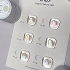 Artcoi Pearl Texture Gel 6-piece set