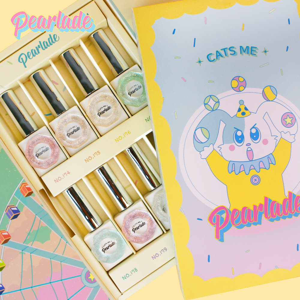【CATS ME】Cats Mee Gel Parade 8-Piece Glitter Set
