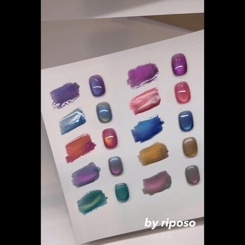 【riposo】Pulling Autumn Two-Tone Magnet Gel 10 Types