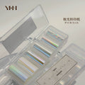 【YHH NAIL / 受注販売(納期未定:要問合せ)】YHH Yinghe Aurora Transfer Paper—Specialized Nail Art Transfer Paper, 6 Dreamy Colors per Box, 50 cm per design / YHH樱禾 极光转印纸 美甲专用转印纸梦幻6色/盒 每款50cm