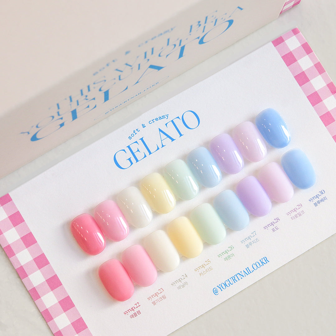 [YOGURT] 'Gelato' Syrup Gel S24 Vanilla