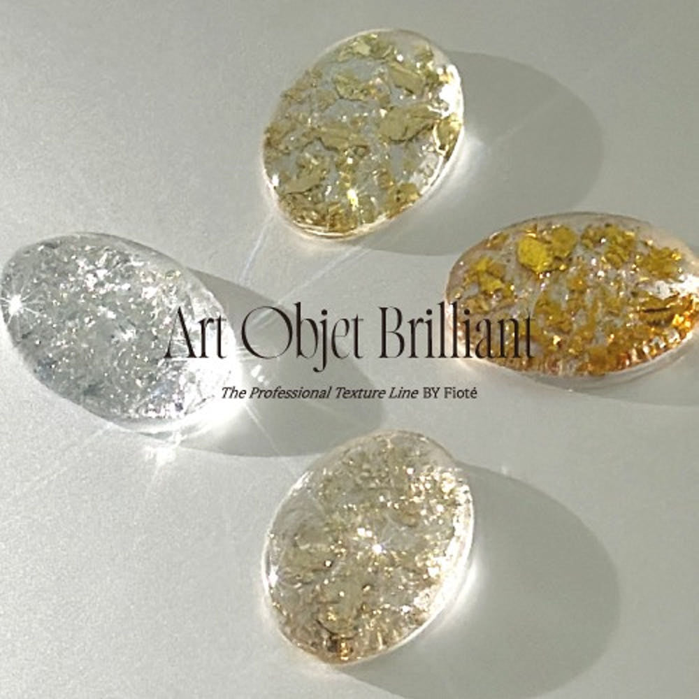 【FIOTE / 受注販売(7月中旬前後納期)】Foil Flake 4-Piece Collection Nail Art Materials Object