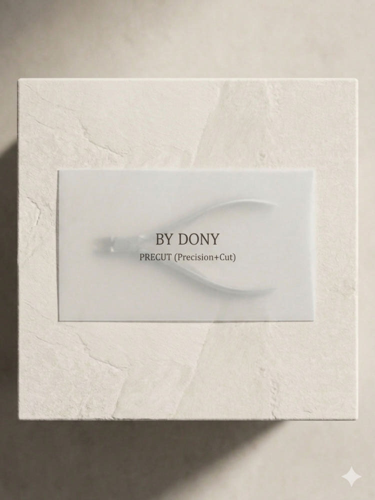 【NAIL BY DONY / 受注販売(6月末前後納期)】Bydoni Cuticle Nippers, Pre-cut Nippers, Pre-cut Cuticle Nippers, Cuticle Nippers, Nail Nippers
