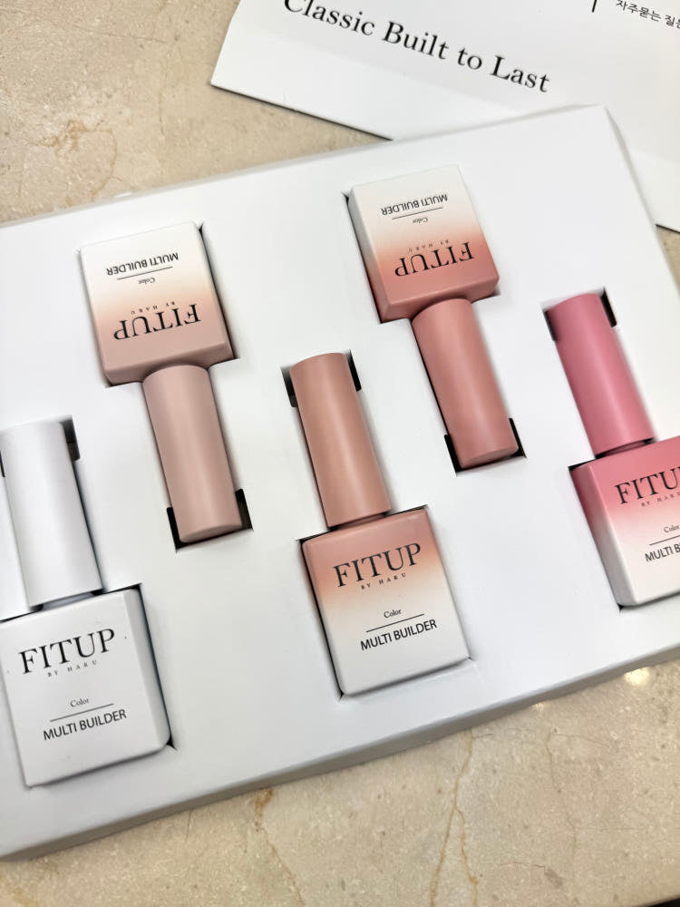【HARU / 受注販売(6月末後納期)】Haru Fit-Up Gel) Color Multi-Builder 6 Types Single Item