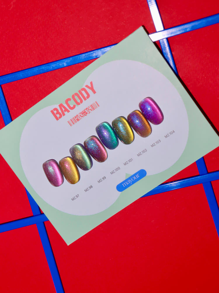 【Mayour】Mayur Barcode Color Magnetic Gel 8-piece set