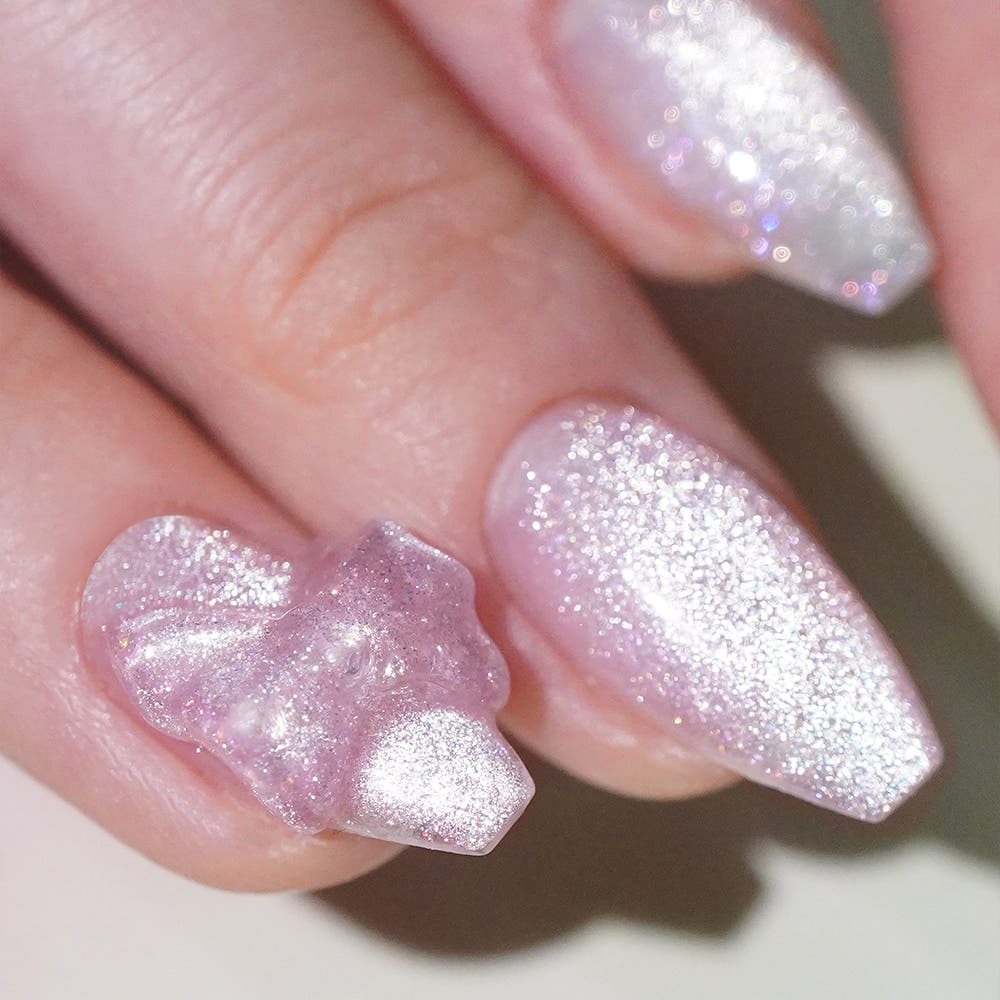 [AtoZ] Spring New Magnetic Gel 8-piece Set Glitter Nails Magnetic Nails Art of the Month Self-Nail Gel Nails