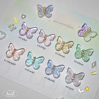 [AtoZ] Spring New Magnetic Gel 8-piece Set Glitter Nails Magnetic Nails Art of the Month Self-Nail Gel Nails