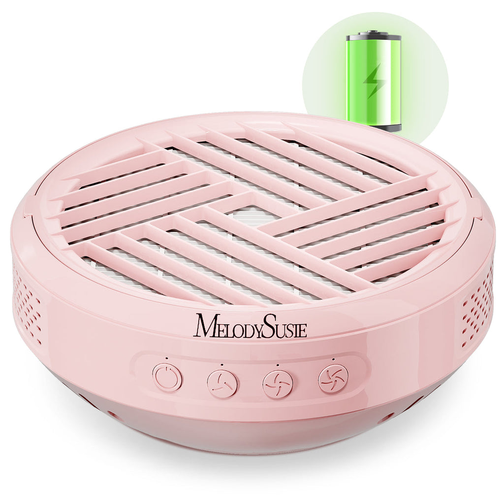 【Melody Susie / 受注販売(6月末前後納期)】SProR Cordless & Rechargeable Nail Dust Collector - White