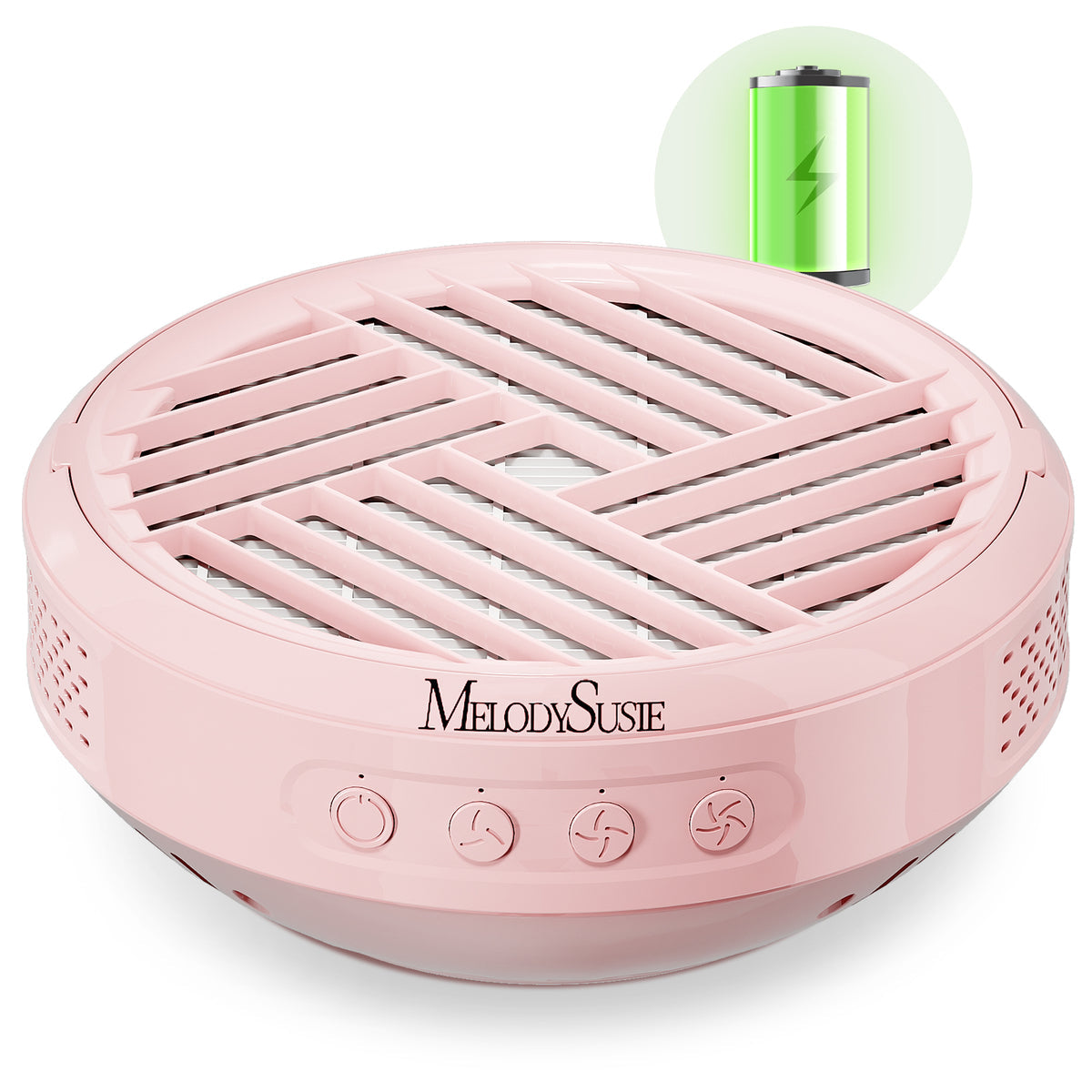 【Melody Susie / 受注販売(6月末前後納期)】SProR Cordless & Rechargeable Nail Dust Collector - White