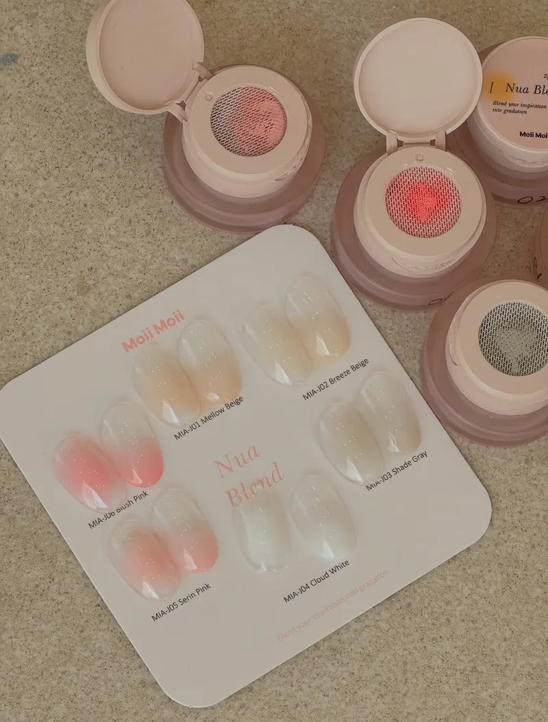 [MoiiMoii] MoiMoii Gradient Noir Blend Gel 6-pack