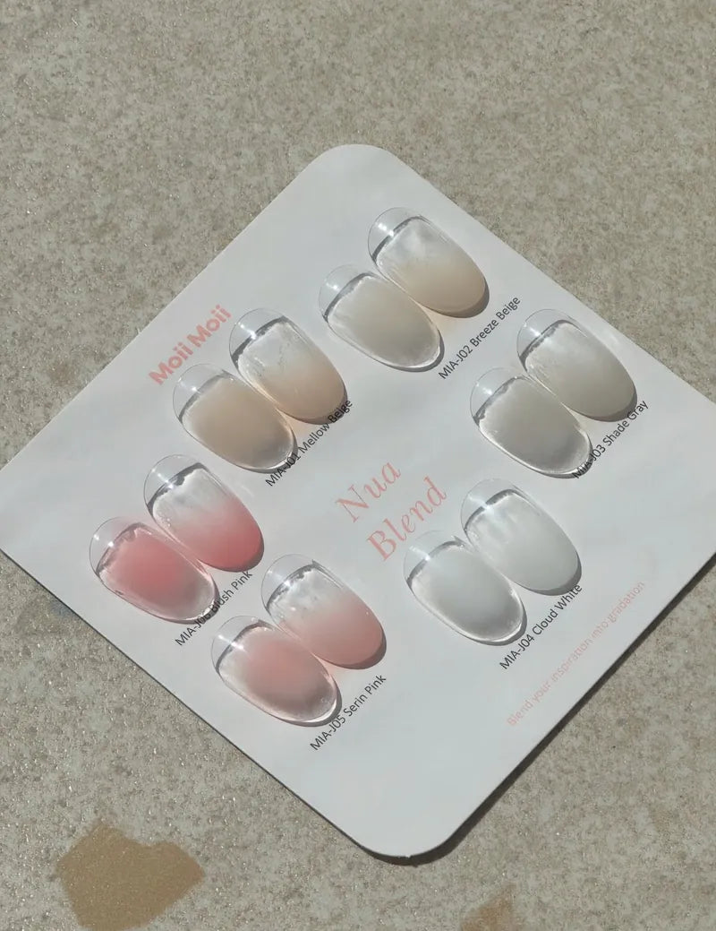 [MoiiMoii] MoiMoii Gradient Noir Blend Gel 6-pack